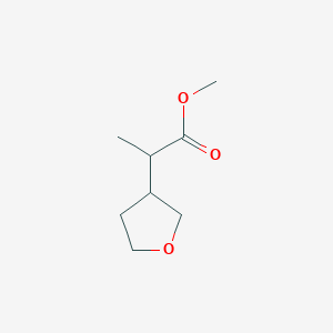 methyl 2-(oxolan-3-yl)propanoate
