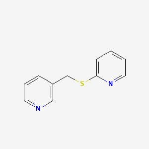 2-(Pyridin-3-ylmethylsulfanyl)pyridine