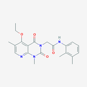 N-(2,3-dimethylphenyl)-2-{5-ethoxy-1,6-dimethyl-2,4-dioxo-1H,2H,3H,4H-pyrido[2,3-d]pyrimidin-3-yl}acetamide