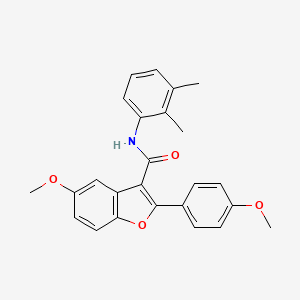 N-(2,3-dimethylphenyl)-5-methoxy-2-(4-methoxyphenyl)-1-benzofuran-3-carboxamide