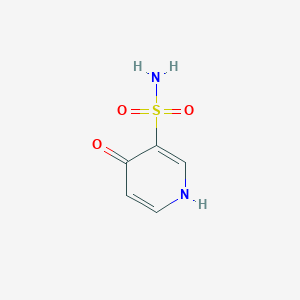 molecular formula C5H6N2O3S B065461 4-Hydroxypyridine-3-sulfonamide CAS No. 182556-17-8