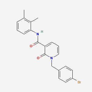 1-[(4-bromophenyl)methyl]-N-(2,3-dimethylphenyl)-2-oxo-1,2-dihydropyridine-3-carboxamide