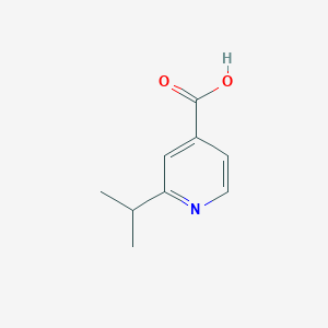 molecular formula C9H11NO2 B065470 2-异丙基异烟酸 CAS No. 191535-55-4