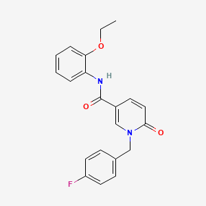 N-(2-ethoxyphenyl)-1-[(4-fluorophenyl)methyl]-6-oxo-1,6-dihydropyridine-3-carboxamide