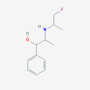 B065502 2-(1-Fluoropropan-2-ylamino)-1-phenylpropan-1-ol CAS No. 176587-88-5