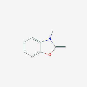molecular formula C9H9NO B065528 3-Methyl-2-methylene-1,3-benzoxazole CAS No. 184583-15-1