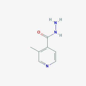 molecular formula C7H9N3O B065559 3-Methylpyridine-4-carbohydrazide CAS No. 176178-87-3