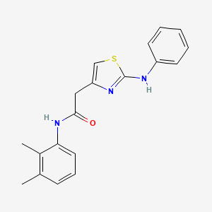 N-(2,3-dimethylphenyl)-2-[2-(phenylamino)-1,3-thiazol-4-yl]acetamide