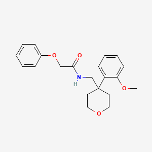 N-{[4-(2-methoxyphenyl)oxan-4-yl]methyl}-2-phenoxyacetamide