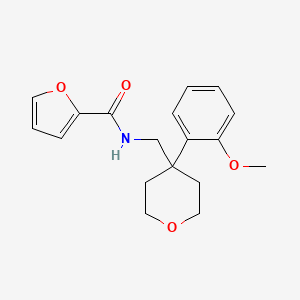 N-{[4-(2-methoxyphenyl)oxan-4-yl]methyl}furan-2-carboxamide