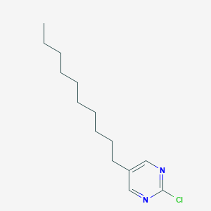 molecular formula C14H23ClN2 B065656 2-Chloro-5-decylpyrimidine CAS No. 170434-06-7