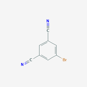 molecular formula C8H3BrN2 B065692 5-Bromoisophthalonitrile CAS No. 160892-07-9