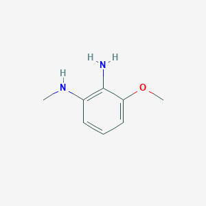 molecular formula C8H12N2O B065715 3-methoxy-N1-methylbenzene-1,2-diamine CAS No. 177477-60-0