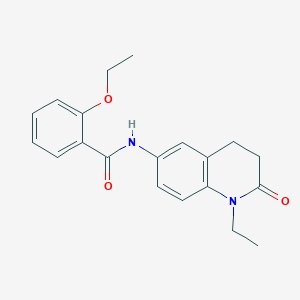 2-ethoxy-N-(1-ethyl-2-oxo-1,2,3,4-tetrahydroquinolin-6-yl)benzamide