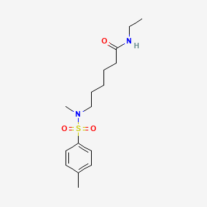 N-ethyl-6-(N-methyl4-methylbenzenesulfonamido)hexanamide