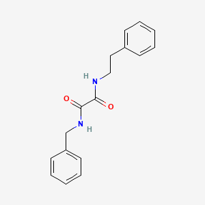 N-benzyl-N'-(2-phenylethyl)ethanediamide