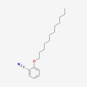 molecular formula C19H29NO B065760 2-(十二烷氧基)苯甲腈 CAS No. 186029-18-5