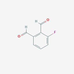 molecular formula C8H5FO2 B065774 3-Fluorophthalaldehyde CAS No. 161747-14-4