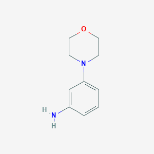 molecular formula C10H14N2O B065803 3-Morpholin-4-ylaniline CAS No. 159724-40-0