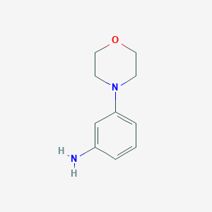 molecular formula C10H14N2O B065803 3-吗啉-4-基苯胺 CAS No. 159724-40-0