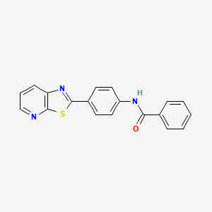 N-(4-{[1,3]thiazolo[5,4-b]pyridin-2-yl}phenyl)benzamide