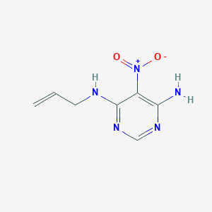 5-nitro-N4-(prop-2-en-1-yl)pyrimidine-4,6-diamine