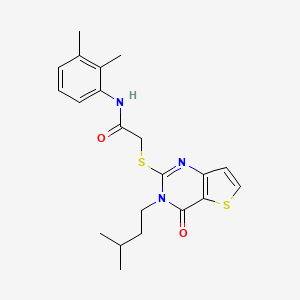 N-(2,3-dimethylphenyl)-2-{[3-(3-methylbutyl)-4-oxo-3H,4H-thieno[3,2-d]pyrimidin-2-yl]sulfanyl}acetamide