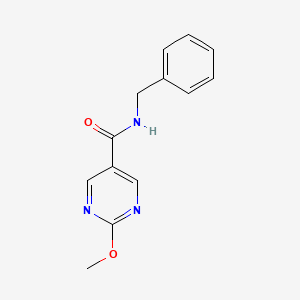 molecular formula C13H13N3O2 B6584946 N-benzyl-2-methoxypyrimidine-5-carboxamide CAS No. 1251552-69-8