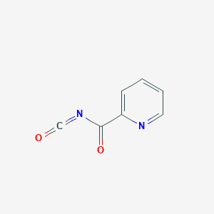 molecular formula C7H4N2O2 B065858 Pyridine-2-carbonyl isocyanate CAS No. 179911-73-0