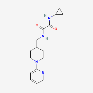 N-cyclopropyl-N'-{[1-(pyridin-2-yl)piperidin-4-yl]methyl}ethanediamide