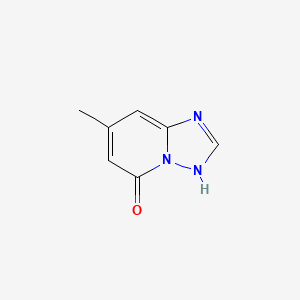 molecular formula C7H7N3O B6588179 7-methyl-[1,2,4]triazolo[1,5-a]pyridin-5-ol CAS No. 848316-23-4