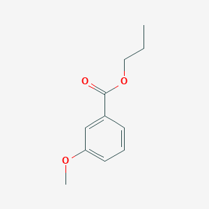 molecular formula C11H14O3 B065898 Propyl 3-methoxybenzoate CAS No. 183897-90-7