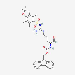 molecular formula C34H40N4O6S B6590298 Fmoc-Arg(pbf)-H CAS No. 1026023-54-0
