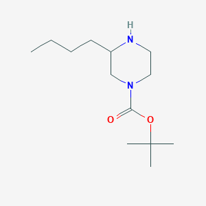 molecular formula C13H26N2O2 B6590299 Tert-butyl 3-butylpiperazine-1-carboxylate CAS No. 1027511-70-1