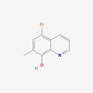 molecular formula C10H8BrNO B6590312 5-Bromo-7-methylquinolin-8-ol CAS No. 103028-34-8