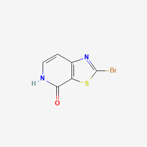 molecular formula C6H3BrN2OS B6590339 2-Bromothiazolo[5,4-c]pyridin-4(5H)-one CAS No. 1035219-80-7