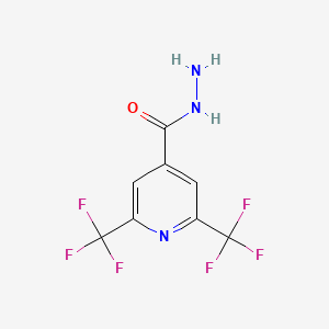 2,6-Bis(trifluoromethyl)isonicotinohydrazide