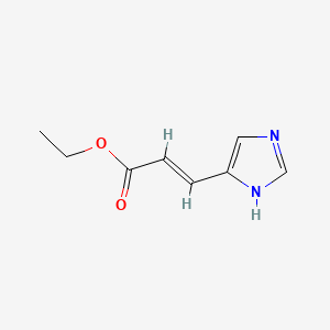 molecular formula C8H10N2O2 B6590554 Ethyl urocanate CAS No. 111157-51-8