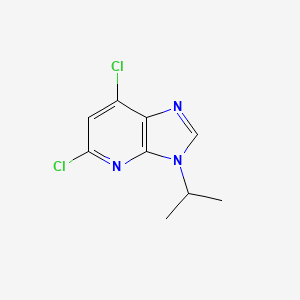 molecular formula C9H9Cl2N3 B6590572 5,7-dichloro-3-isopropyl-3H-imidazo[4,5-b]pyridine CAS No. 1132747-05-7
