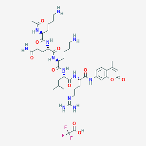 Ac-Lys-Gln-Lys-Leu-Arg-AMC.TFA