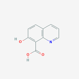 molecular formula C10H7NO3 B6590617 7-Hydroxyquinoline-8-carboxylic acid CAS No. 1146298-53-4