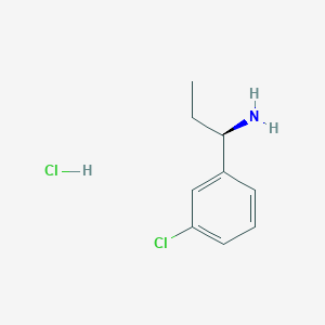 (R)-1-(3-Chlorophenyl)propan-1-amine hydrochloride