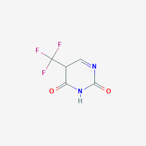 molecular formula C5H3F3N2O2 B6590691 5-(Trifluoromethyl)pyrimidine-2,4(3H,5H)-dione CAS No. 1171916-79-2