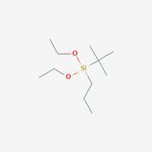 molecular formula C11H26O2Si B6590727 Tert-butyl-n-propyldiethoxysilane CAS No. 1186194-73-9