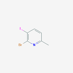 molecular formula C6H5BrIN B6590923 2-Bromo-3-iodo-6-methylpyridine CAS No. 1227579-03-4