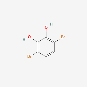 molecular formula C6H4Br2O2 B6590948 3,6-二溴苯-1,2-二醇 CAS No. 123433-20-5