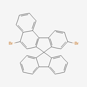 5,9-Dibromospiro[7H-benzo[c]fluorene-7,9'-[9H]fluorene]