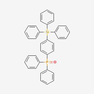 molecular formula C36H29OPSi B6591151 4-(三苯甲硅烷基)苯二苯膦氧化物 CAS No. 1286708-86-8