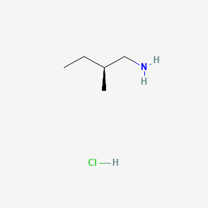 molecular formula C5H14ClN B6591178 (S)-(-)-2-methylbutylamine hydrochloride CAS No. 129539-82-8