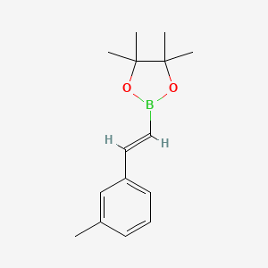 4,4,5,5-Tetramethyl-2-(3-methylstyryl)-1,3,2-dioxaborolane